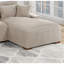 Canapé modulaire moderne en tissu de velours côtelé LAF-360555597