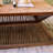 Retro Burlywood Solid Wood Rectangular Coffee Table