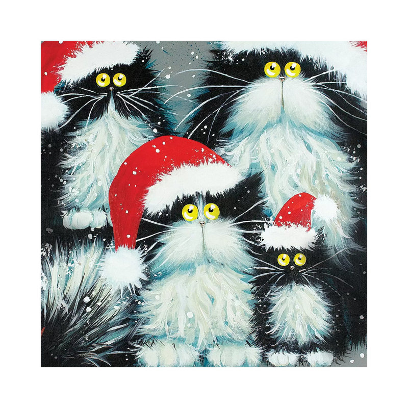 Perfect Christmas by Kim Haskins - Wrapped Canvas Print