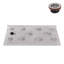 Base de douche 60 po x 32 po Alcove en acrylique noir brillant avec drain à gauche, drain inclus-115227594