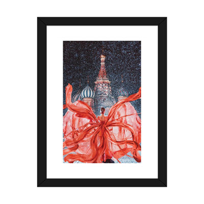 RedRedRed Red Square  Print