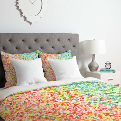 Laura Trevey Polyester Floral Duvet Cover
