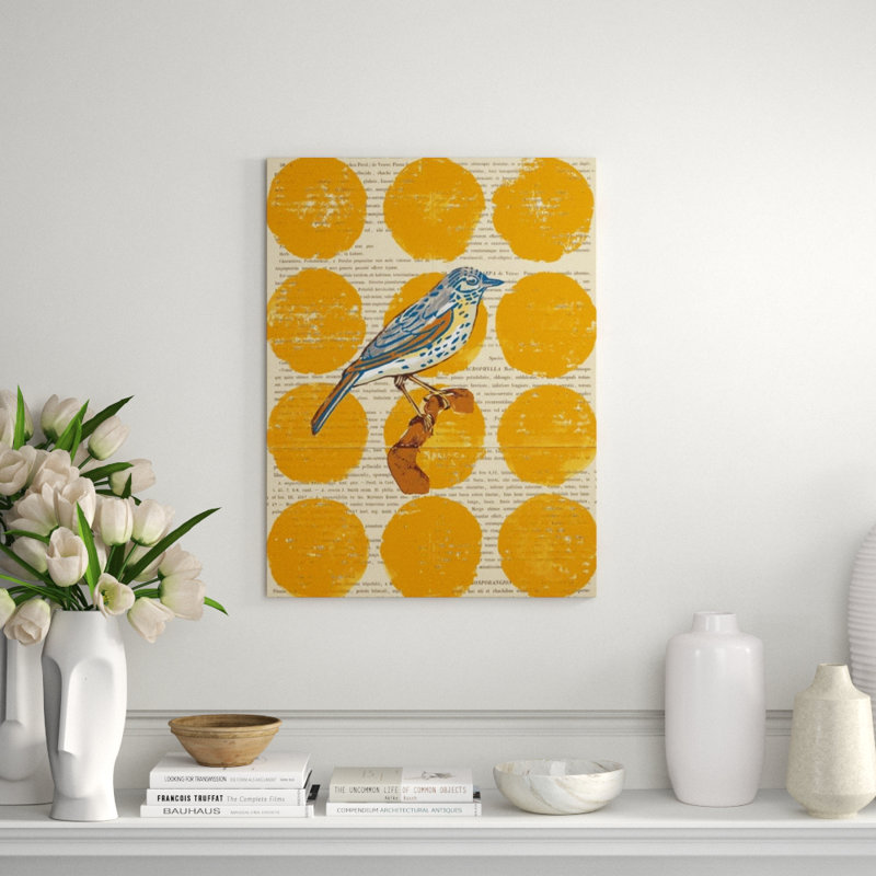 Bird Study I Print by Meredith Macleod, Glass Coat, 40" H x 30" W