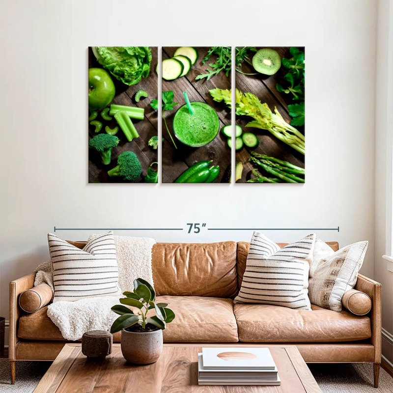 Vegetable Smoothie, 36" H x 57" W