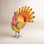 Thanksgiving Metal Turkey Porch Decor