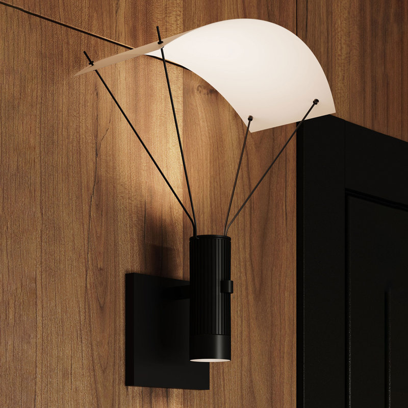 Suspenders® 1 - Light LED Armed Sconce