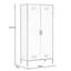 Nikeria 2 Door Steel Wardrobe-722181895