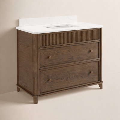 Kennedy Bathroom Vanity In Natural Enhanced Oak