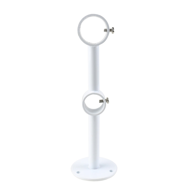 Support de fixation pour rideaux Philson, Blanc lustré