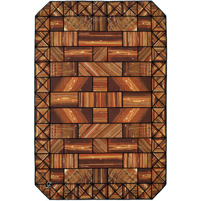 Idora - 'Tiger Eye' Rug 6' X 9'