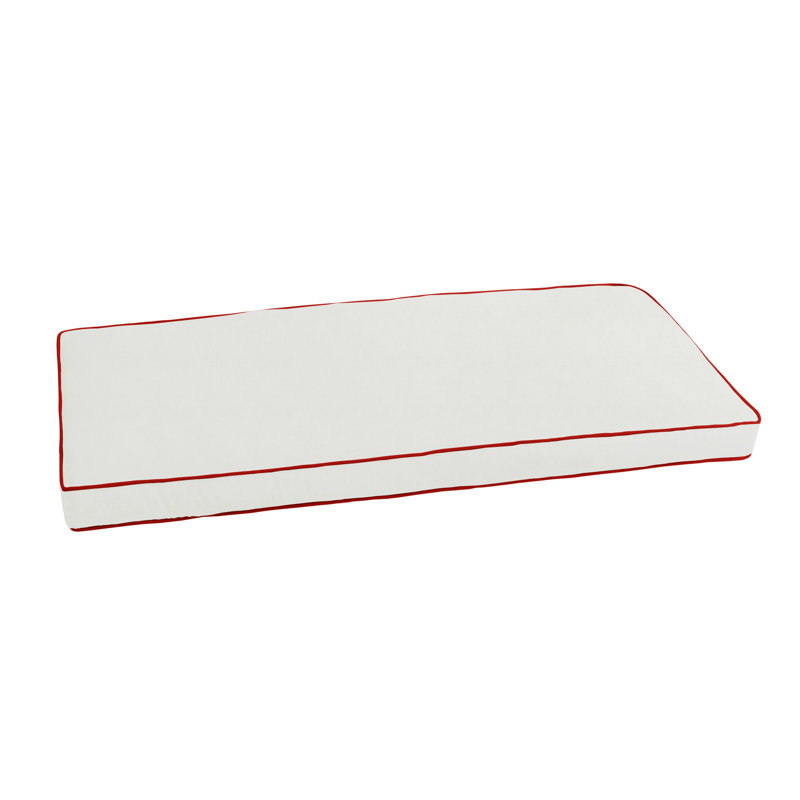 Sunbrella Outdoor 2'' Bench Seat Cushion, 2" H x 57" W x 16" D