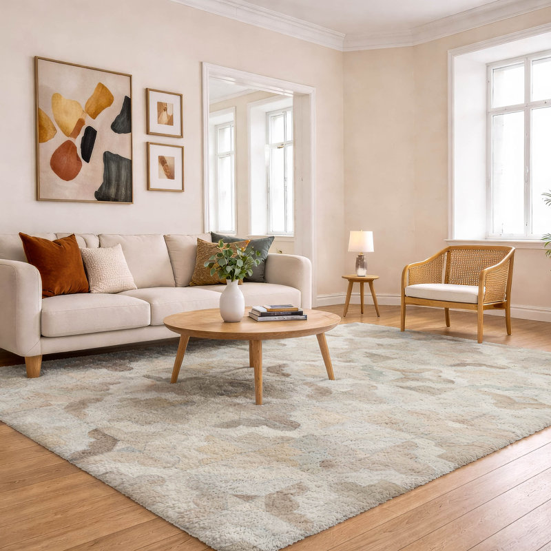 Tapis à festons de qualité supérieure lavable à la machine ADS103, 8 pi x 10 pi