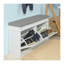 8 Pair Shoe Storage Bench
