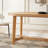 Nadine 70" Modern Farmhouse Solid Oak Wood Oval Dining Table-1198709986
