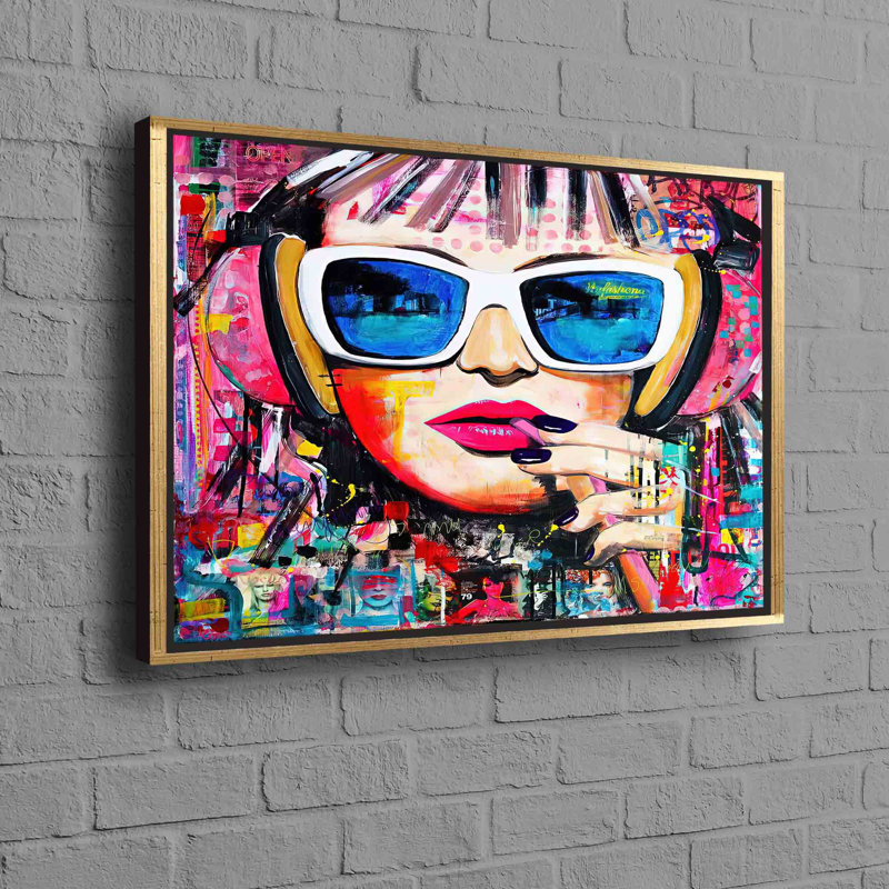 Floater Frame Print on Canvas, White, Framed Print without Mat, 20 cm H x 30 cm W