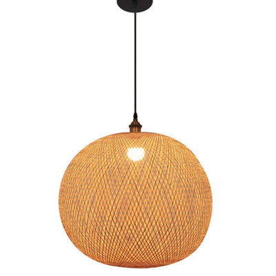 Alvion 1 - Light Natural Chandelier Pendant