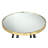 Particle Side Table Black & Gold