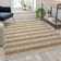 Woll Handwoven Striped Pattern Jute Blend Area Rug