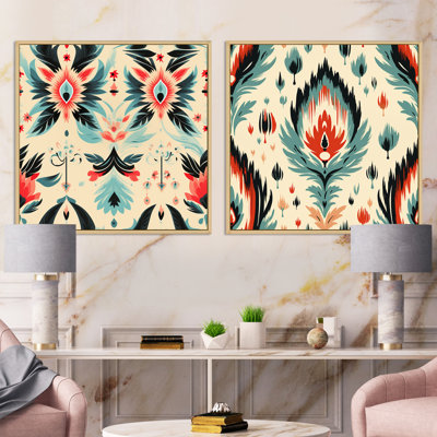 Elouan - Abstract Shapes Square Collage Set Of 2