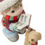 Figurine Precious Moments Christmas Caroling Boy avec chiot et chaton 5,41 pouces