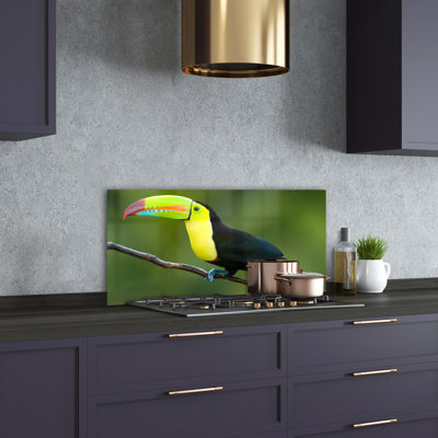 Bedminster 50cm W x 100cm L Glass Peel and Stick Panel