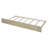 Natural Twin Size Daybed With Trundle And Secure Fence - Stable Sleeping Option Guardrails In Comfortable Practical Bed-1648762762-1648762760