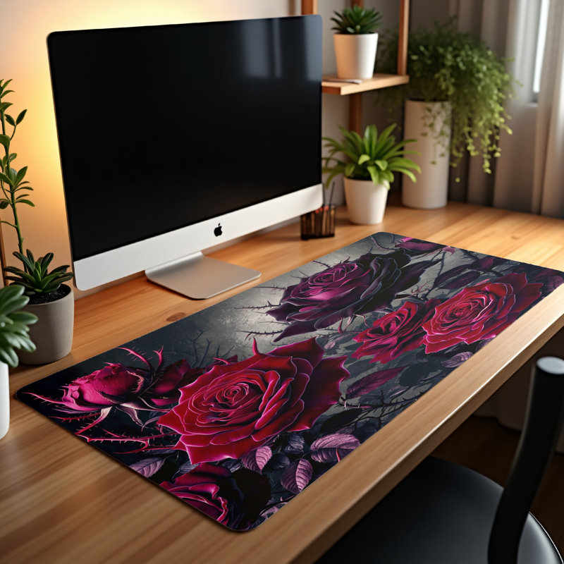 Polyester Desk Pad, 23.6x13.8