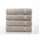 Ensemble de 4 serviettes de bain en coton turc Cambridge 