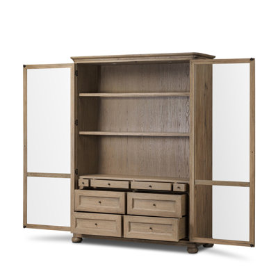 Sussex Wide Cabinet-Smoked Black