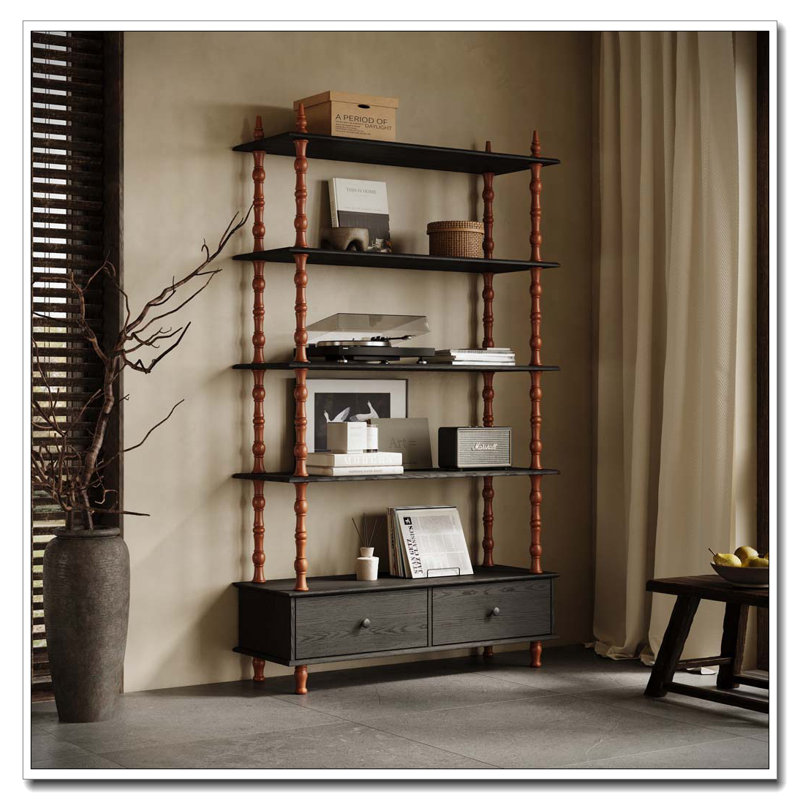 74.4 Inch Tall Bookcase Shelf