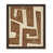 Walnut Wood Grain Framed Paper