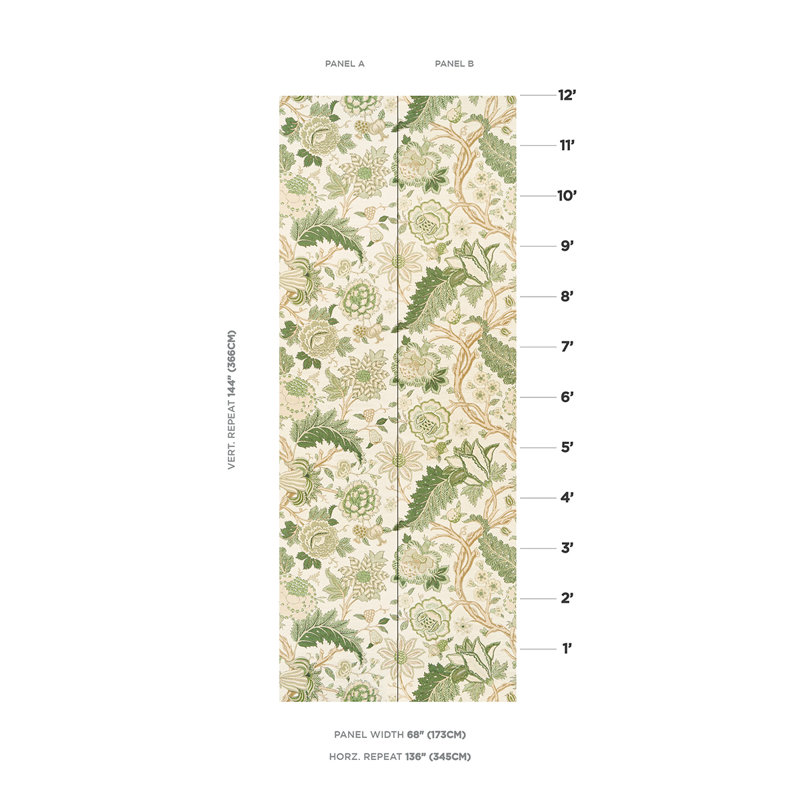 Darsy Tree Of Life Sisal Panel Set, Leaf