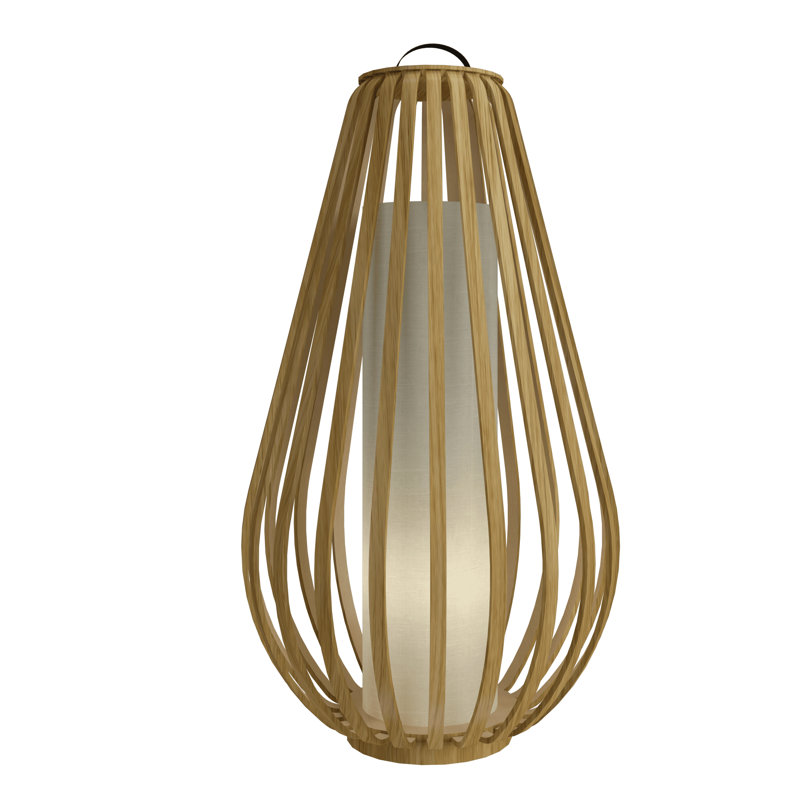 Balloon 28.35'' Novelty Floor Lamp, Louro Freijo
