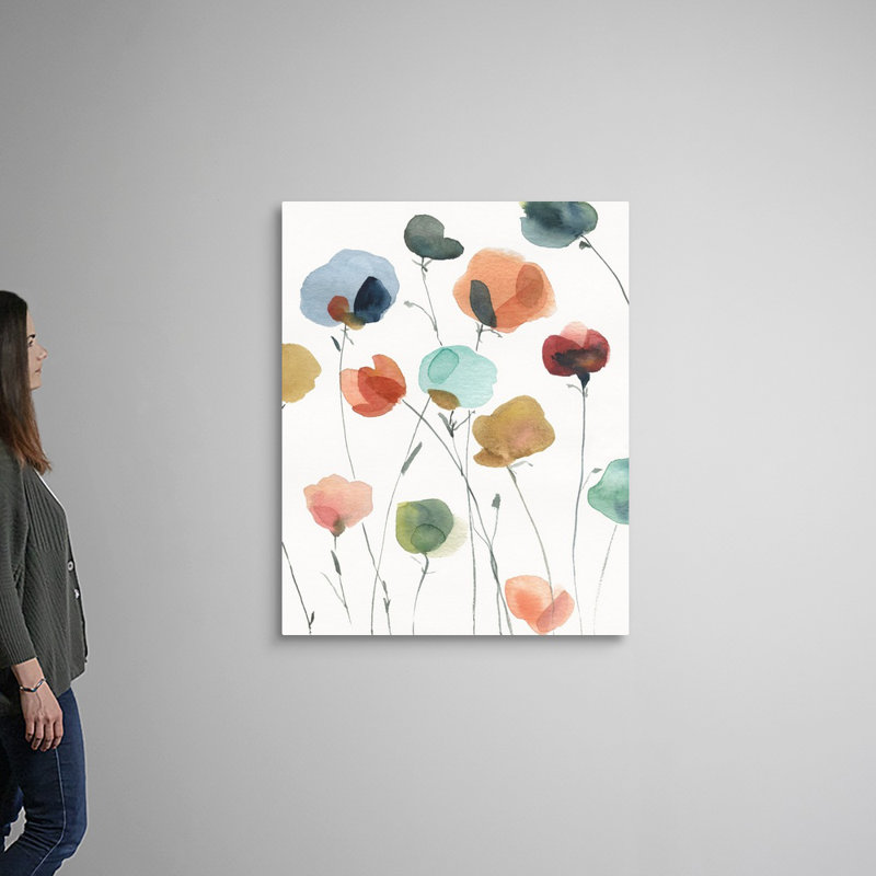 «Lollipop Garden II», reproduction d'art sur toile, Toile tendue, H 45 po x l 36 po x P 1,25 po