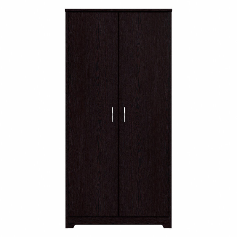 Armoire de rangement à 4 tablettes Huckins, Espresso