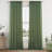 Dennan Linen Curtain Rod Pocket Back Tab,Linen Semi Sheer Curtains for Bedroom-435366115-426090685