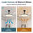 Retractable Ceiling Fans With Lights,42 Inch Ceiling Fan With Light And Remote Control,Flush Mount,DC Reversible,3CCT,Low Noise,Ceiling Fan For Bedroom,Living Room,Kitchen,Indoor Use-1896408749