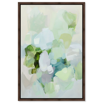 «Pale Pine II», reproduction d'art sur toile encadrée par Art Remedy, cadre en noyer, 20 x 30