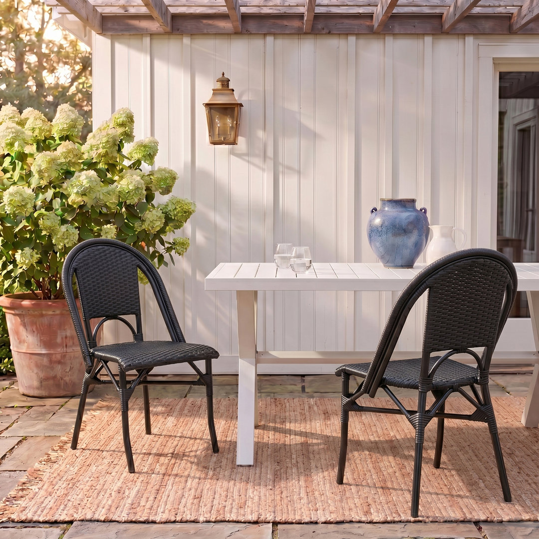 Torino Poly-Wicker Bistro Dining Chair