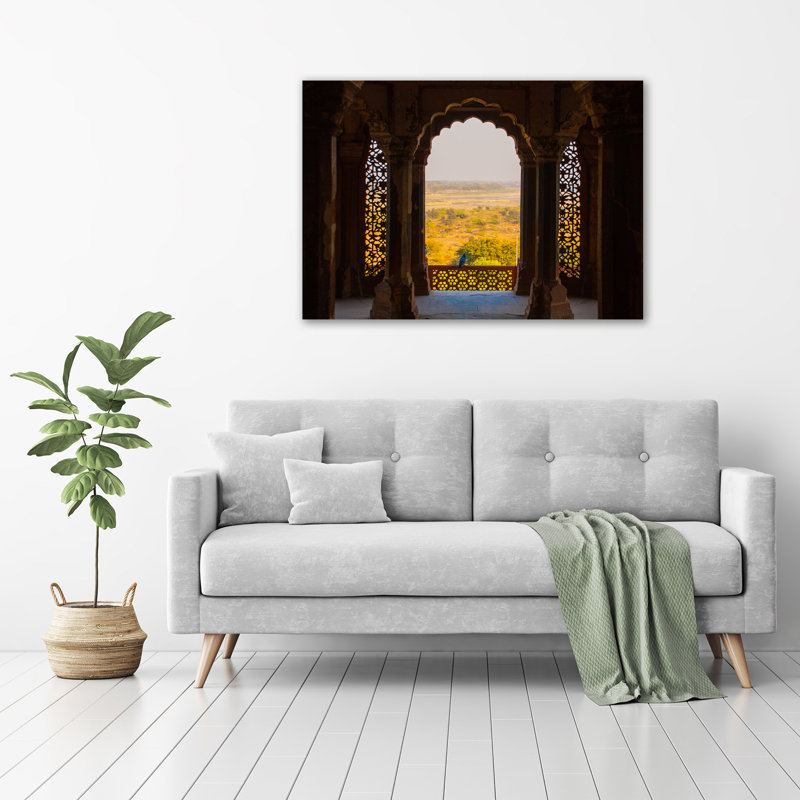 Fort Agra India - Wrapped Canvas Print