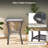 Meriline 4 - Person Outdoor Wicker Conversation Set With Swivel & Glider Chairs And Tempered Glass Side Table-122524762-122524759