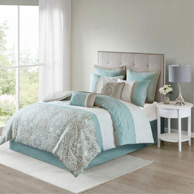 Cal King 8 Piece Comforter Set