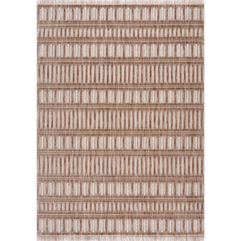 Geometric Indoor Rug, Rectangle 1'10" x 3'