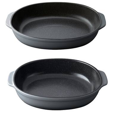 Commercial Chef Mini Casserole Dish With Lid, 0.63 Qt. Cast Iron