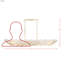 Luminaire suspendu linéaire 6 lumières High Tide