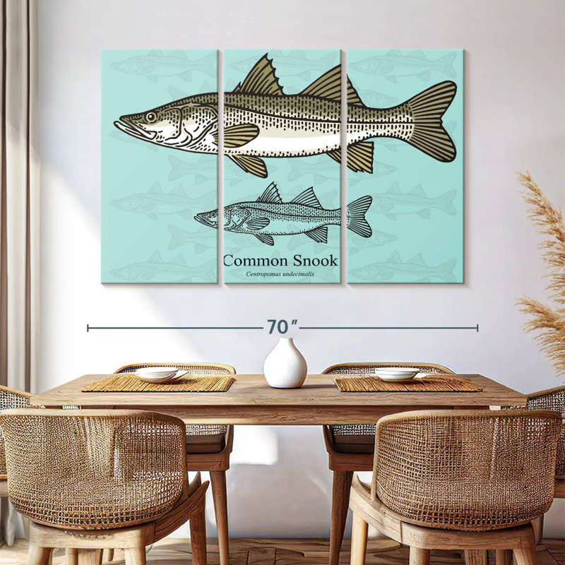 Snook commun de Brampt, H 42 po x l 65 po