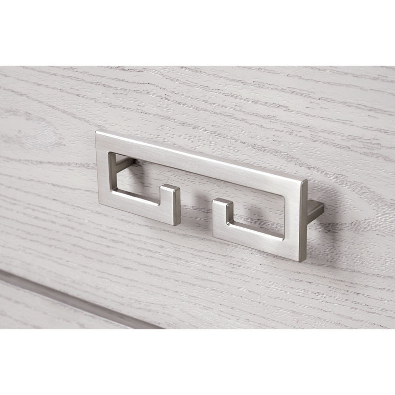 Table de chevet de style transitionnel avec ports USB