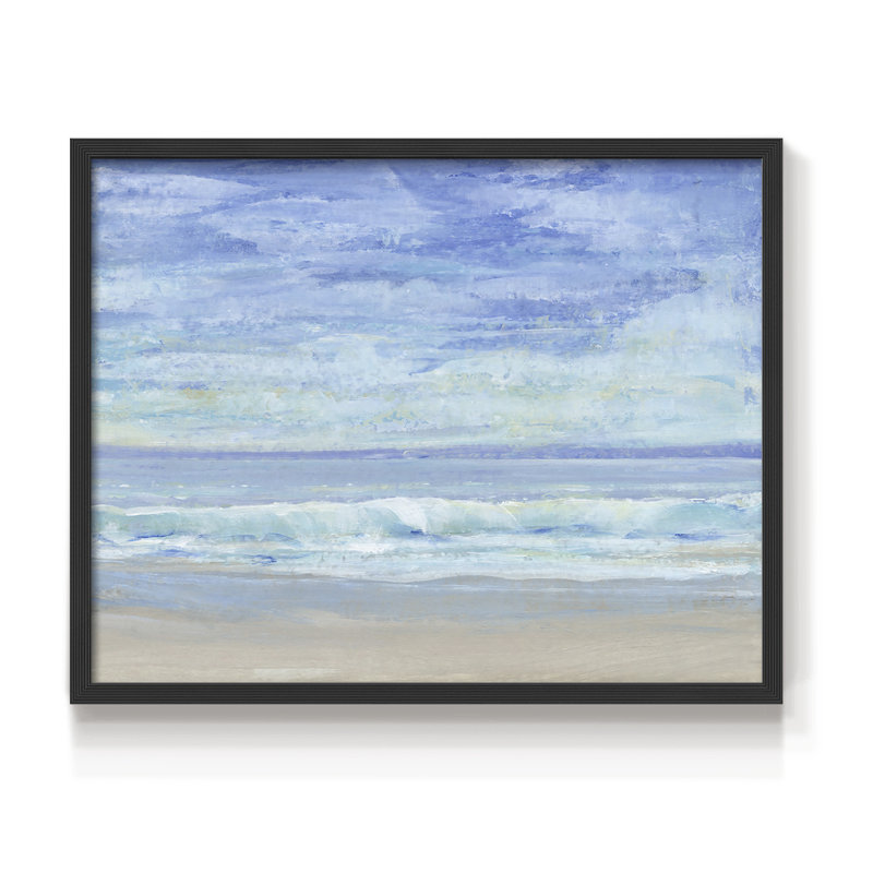 Rolling Surf I - Impression encadrée - Restickable, Noir, H 16 po x l 20 po