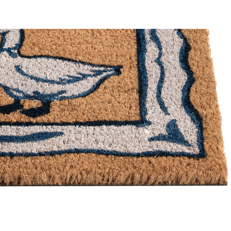 IZARA Non-Slip Abstract and Vintage Look Doormat