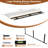  12 Inch Deep Floating Shelf, 48 x12 Inch Large Wall Mounted Shelf for Kitchen, Bathroom, Living Room, White (1 Pack)-1896759312-1897195136